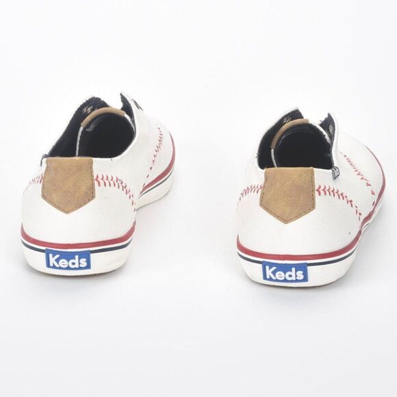 Keds Canvas Champion Pennant Baseball MLB Stitch Sneaker Size 8 - Picture 3 of 5